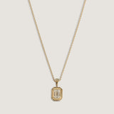 Kinn - Brooklyn Emerald Cut Pendant Diamond