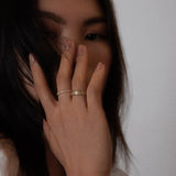 Kinn - Dahlia Pavé Ring 1.2mm Diamond
