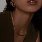 Kinn - Pavé Diamond Link Chain Necklace