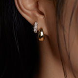 Kinn - Teardrop Hoop Earrings