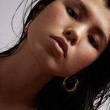 Kinn - Bold Hoop Earrings Medium