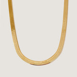 Kinn - Bold Carter Herringbone Chain Necklace