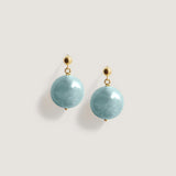 Kinn - Celeste Drop Earrings Blue Quartz