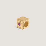 Kinn - Chapter Custom Birthstone Charm Amethyst