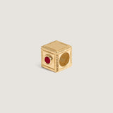 Kinn - Chapter Custom Birthstone Charm Garnet