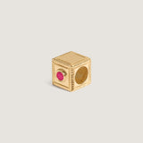 Kinn - Chapter Custom Birthstone Charm Ruby