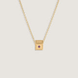 Kinn - Chapter Custom Birthstone Charm Necklace Alexandrite