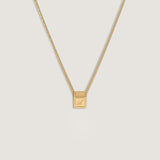 Kinn - Chapter Custom Birthstone Charm Necklace Peridot