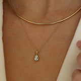 Kinn - Clara Pear Diamond Pendant