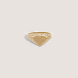 Kinn - Bold Heart Signet Ring