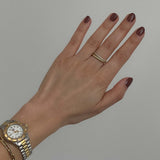 Kinn - Claudine Twist & Dahlia Pavé Ring Stack