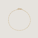 Kinn - Diamond Cut Rolo Chain Bracelet
