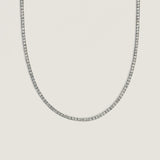 Kinn - Diana Tennis Necklace Diamond 6.20ctw White Gold