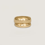 Kinn - Classic & Bold Hollow Dome Ring Stack