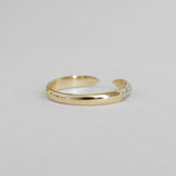 Kinn - Ennis Pavé Cuff Ring Diamond