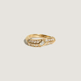 Kinn - Franco Curved Ring Diamond