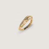 Kinn - Franco Curved Ring Diamond