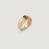 Kinn - Luna Layered Ring Green Tourmaline