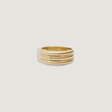 Kinn - Françoise Layered Ellipse Non-Hollow Ring