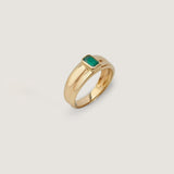 Kinn - Luna Layered Ring Emerald