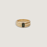Kinn - Luna Layered Ring Green Tourmaline