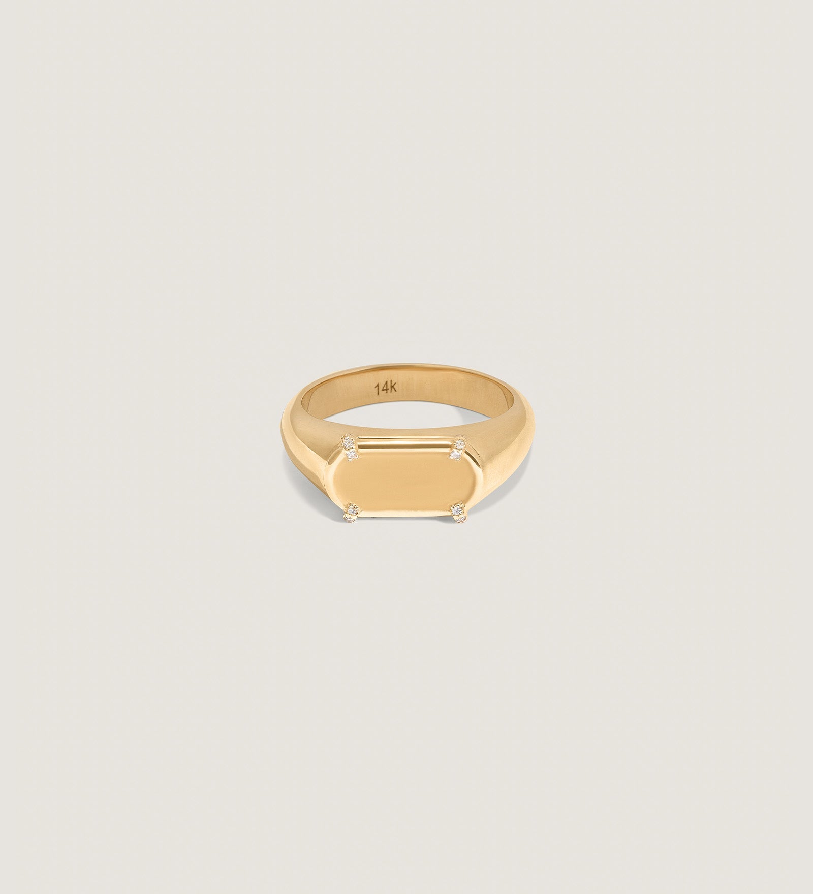 Kinn - Harlow Oval Signet Ring