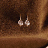 Kinn - Harper 2ctw Round Drop Earrings White Gold