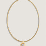 Kinn - Jody Round Diamond Pendant Necklace