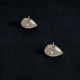 Kinn - June Pear Diamond Stud Earrings