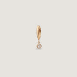 Kinn - Kara Huggie Earrings Diamond