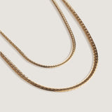 Kinn - Kennedy Herringbone Chain Necklace