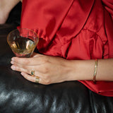 Kinn - Françoise Layered Ellipse Hollow Ring