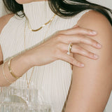 Kinn - Marquise Eternity Ring Diamond Yellow Gold