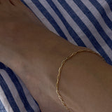 Kinn - Micro Link Chain Anklet