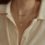 Kinn - Cable Rolo Link Chain Necklace