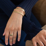 Kinn - Luna Layered Ring Blue Sapphire