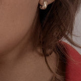 Kinn - Micro Bar Stud Earrings