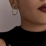 Kinn - Lightweight Hoop Earrings Large