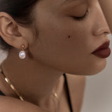 Kinn - Baroque Pearl Drop Earrings