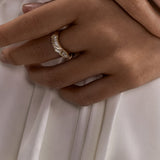 Kinn - Franco Curved Ring Diamond