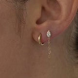 Kinn - Petite Huggie Earrings