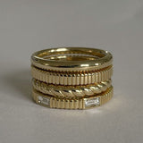 Kinn - Claudine Twist Ring