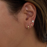 Kinn - Petite & Classic Huggie Earring Stack
