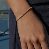 Kinn - Petite Rachel Three Prong Tennis Bracelet Diamond