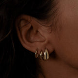 Kinn - Petite Huggie Earrings
