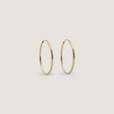 Kinn - Lightweight Hoop Earrings Medium