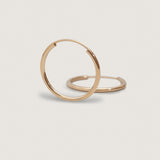 Kinn - Lightweight Hoop Earrings Small