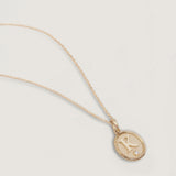 Kinn - Love Letter Diamond Necklace Micro Rolo Chain
