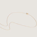 Kinn - Asymmetrical Single Initial Necklace