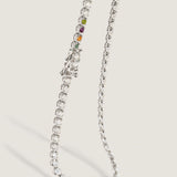 Kinn - Madison Diamond Tennis Birthstone Necklace White Gold